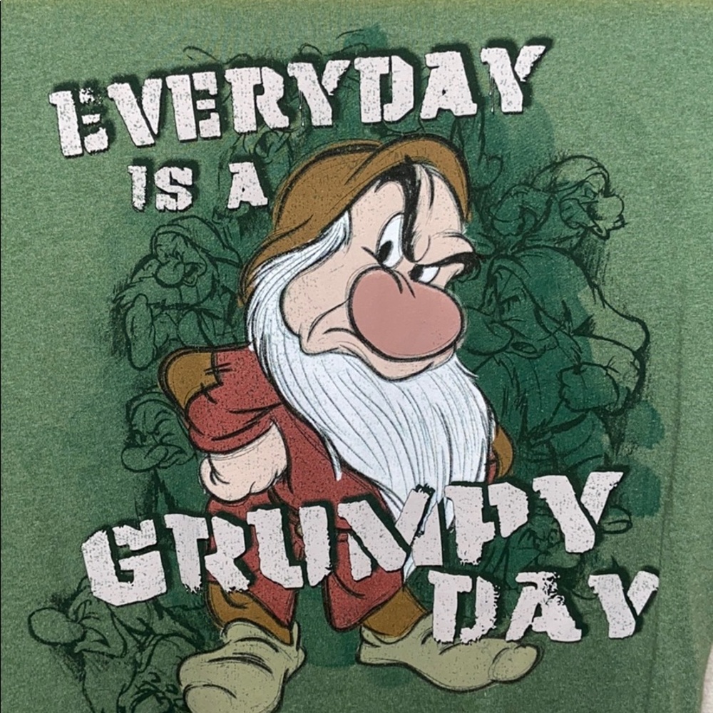 NWOT Men’s Disney Grumpy Short Sleeve